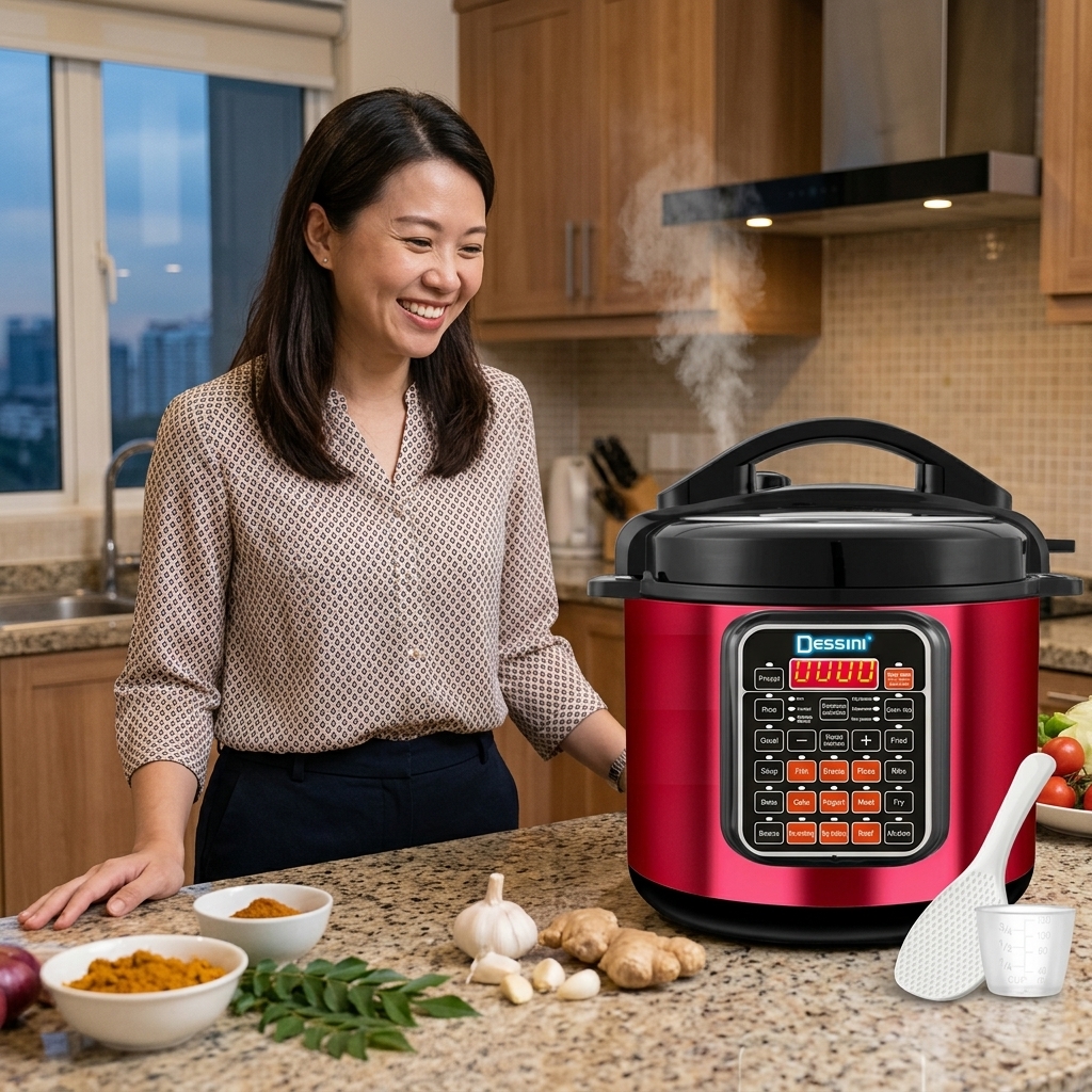 DESSINI ITALY 25 IN 1 Electric Digital Pressure Cooker 
