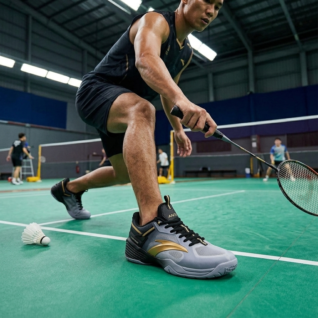 ANTA Men Badminton Shoes PRO Pickleball Shoes