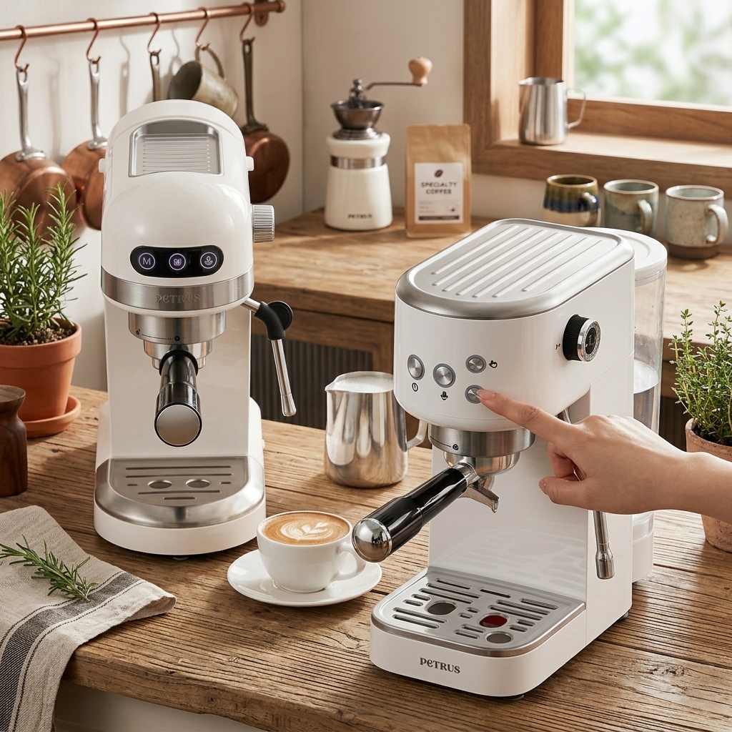 Petrus 15 Bar Compact Espresso Coffee Machine