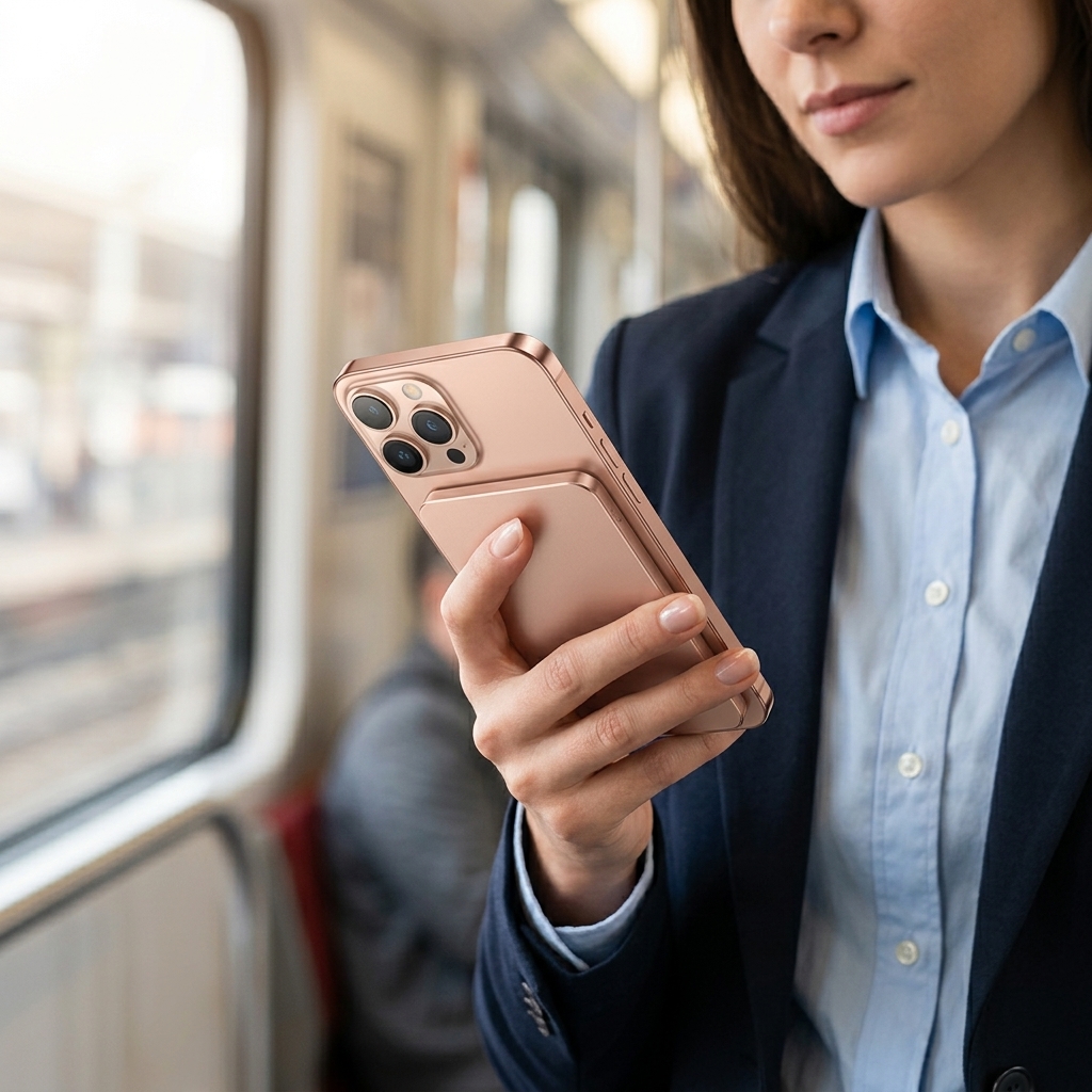 Ultra-Thin Magnetic Wireless Power Bank 20000mah Fast Charging